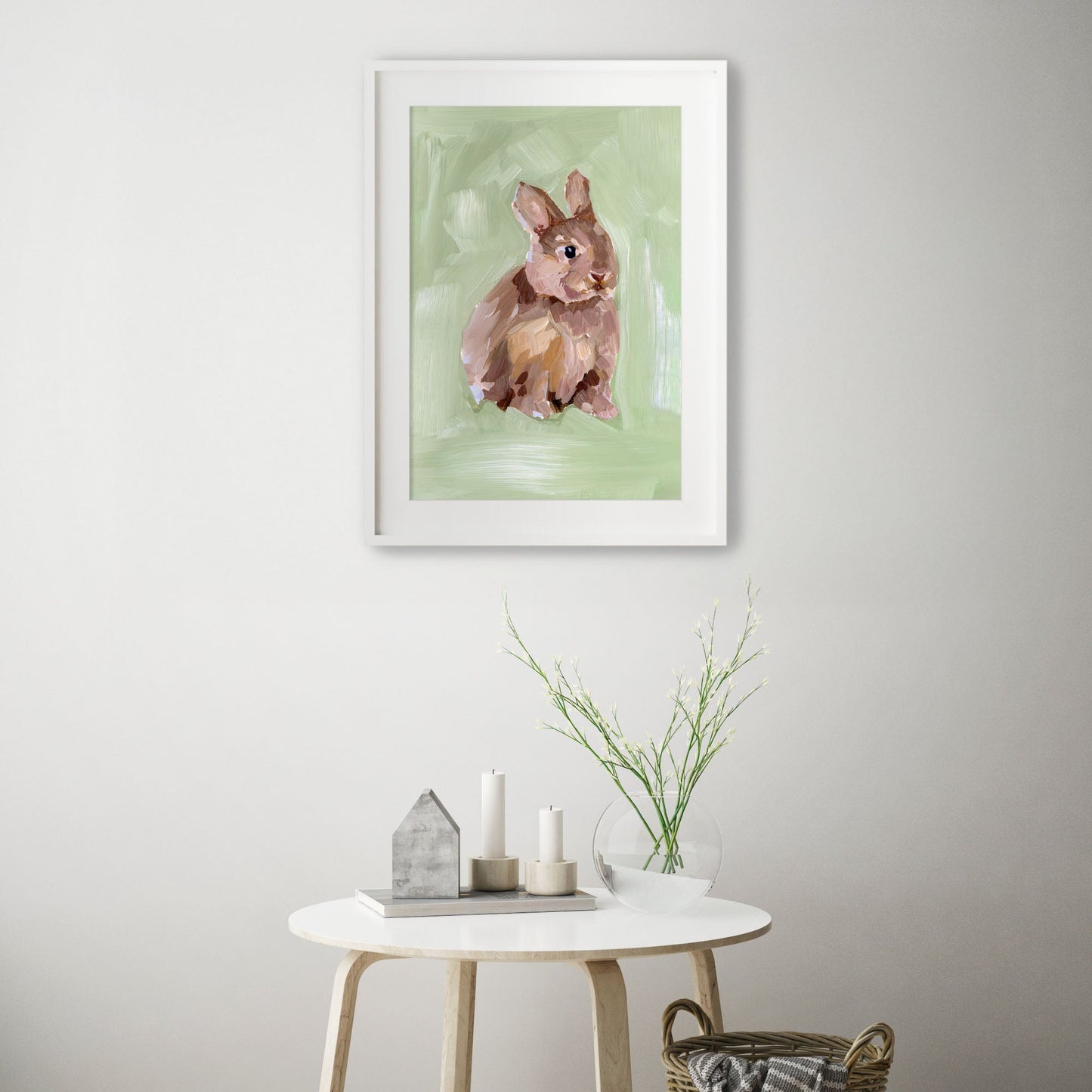 ’Bunny I’ Art Print - Kid’s Room Animal Wall - animal - animals - Artwork - Bedroom