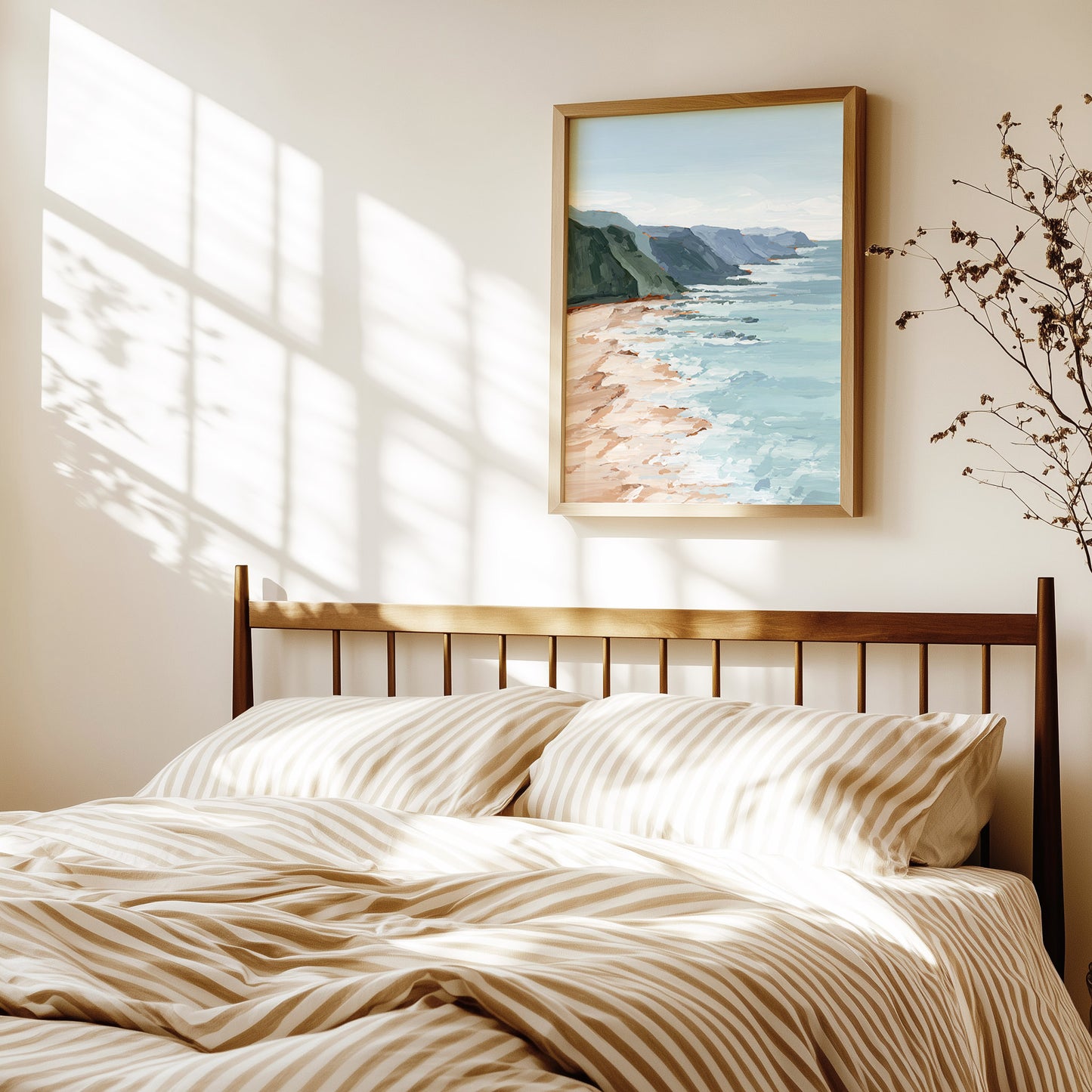 Kunstdruck „Zuhause im Tal“
