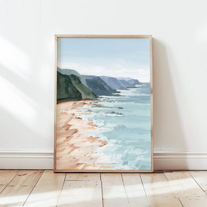Kunstdruck „Zuhause im Tal“