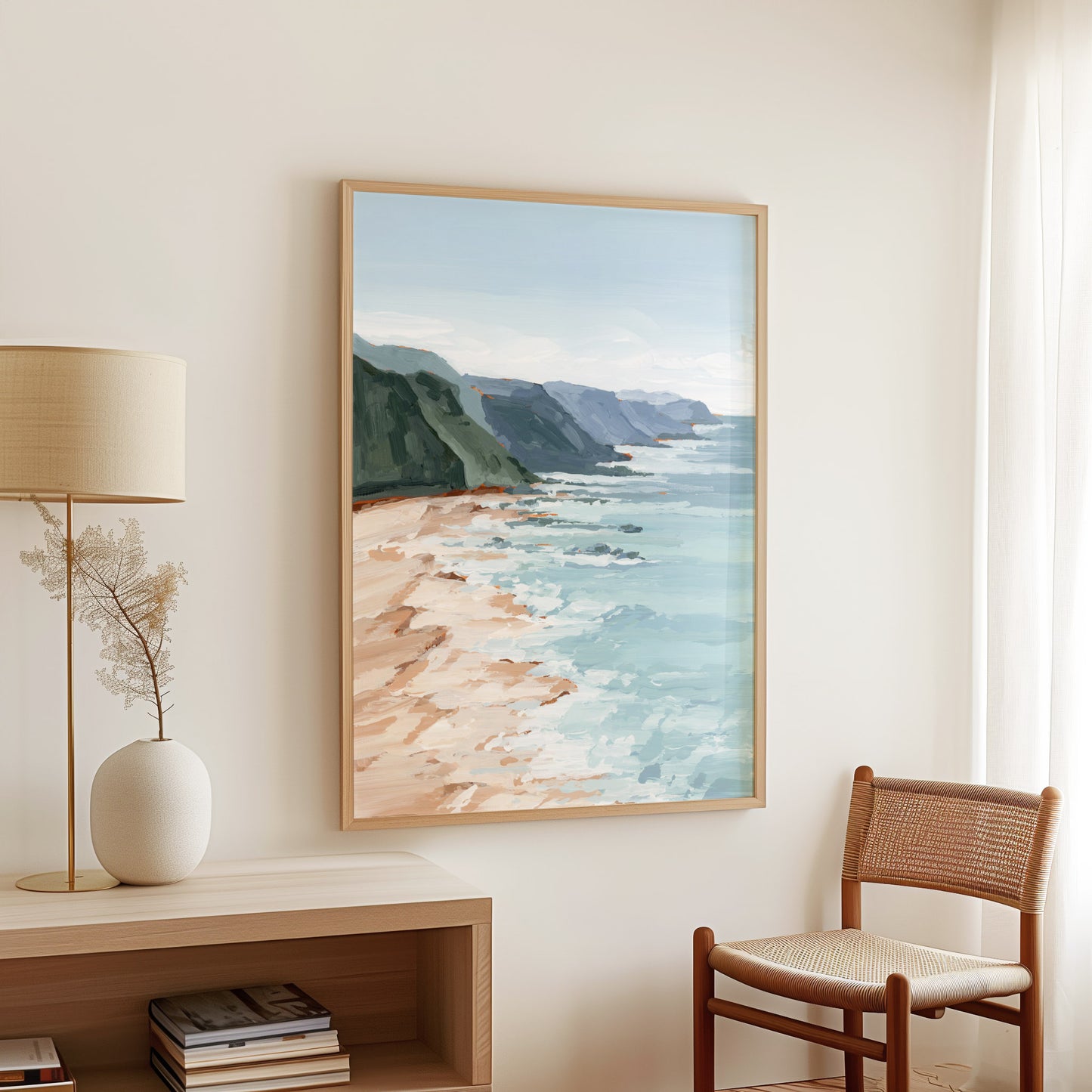 Kunstdruck „Zuhause im Tal“