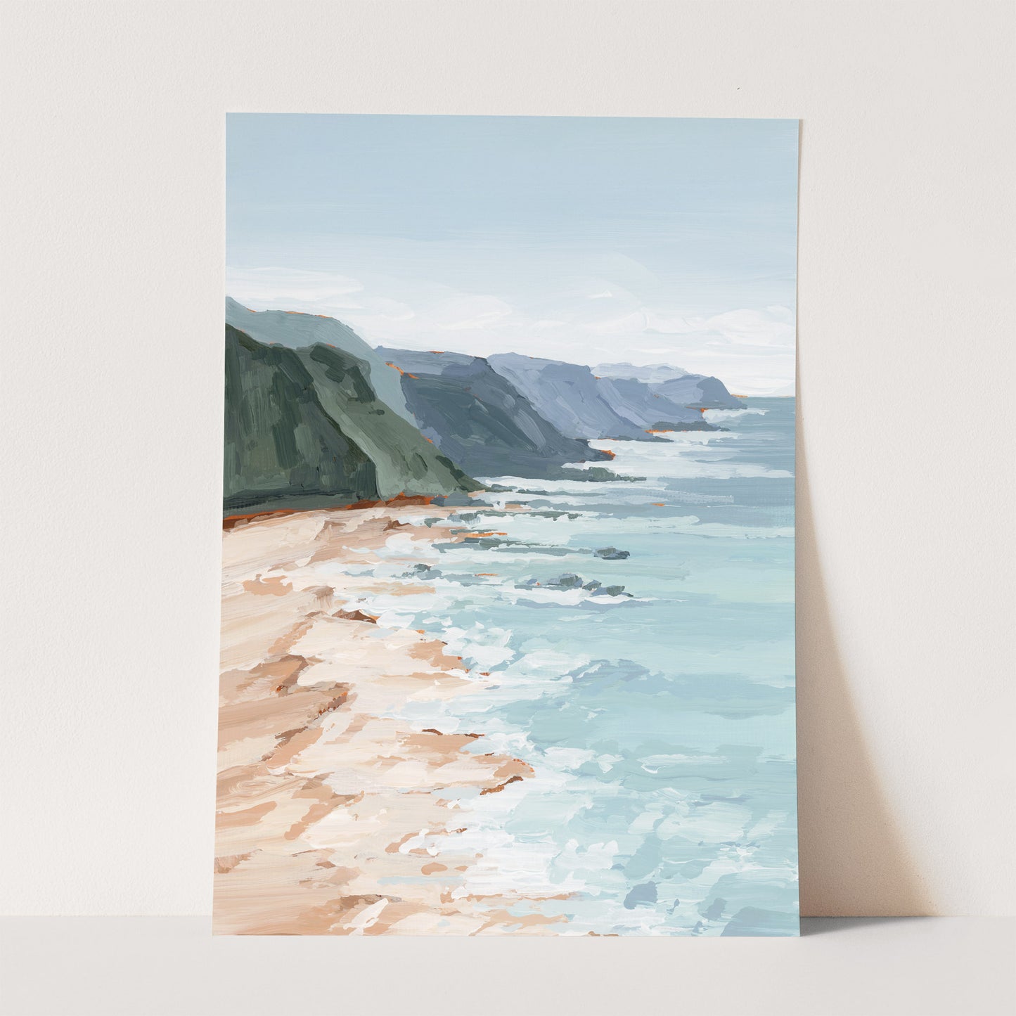 Kunstdruck „Zuhause im Tal“