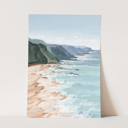 Kunstdruck „Zuhause im Tal“