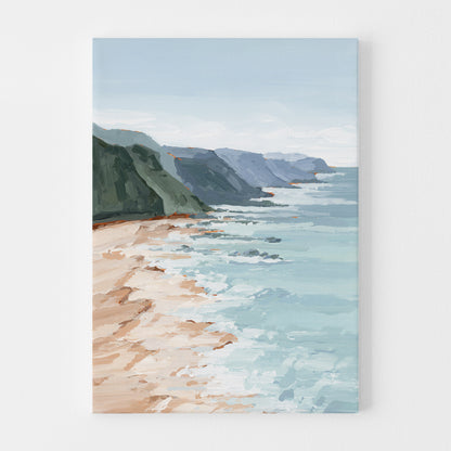 Kunstdruck „Zuhause im Tal“