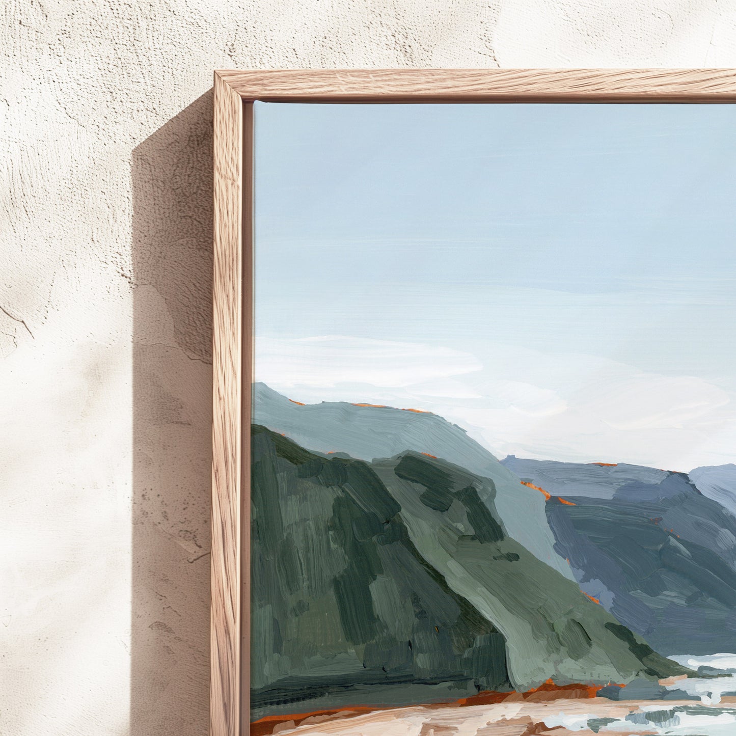 Kunstdruck „Zuhause im Tal“