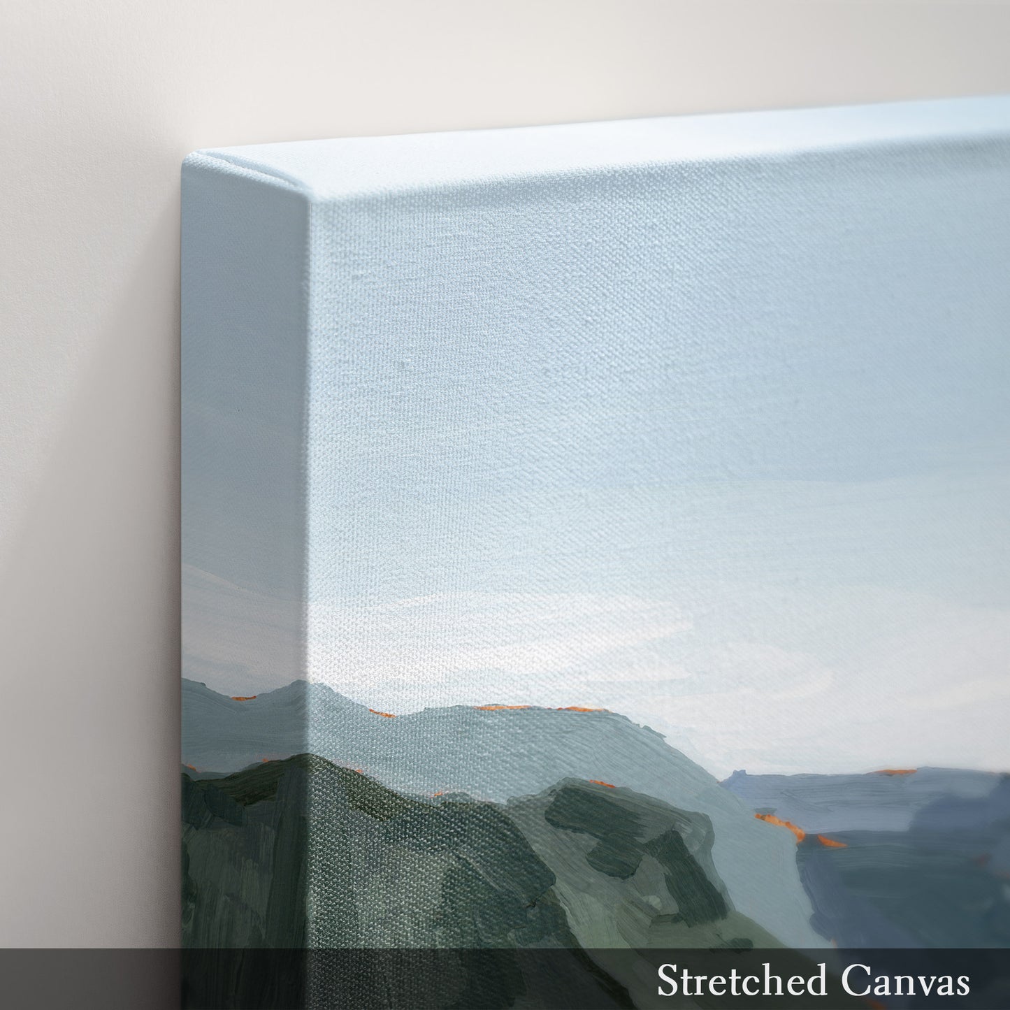 Kunstdruck „Zuhause im Tal“