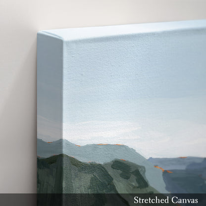 Kunstdruck „Zuhause im Tal“