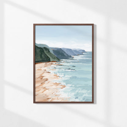 Kunstdruck „Zuhause im Tal“