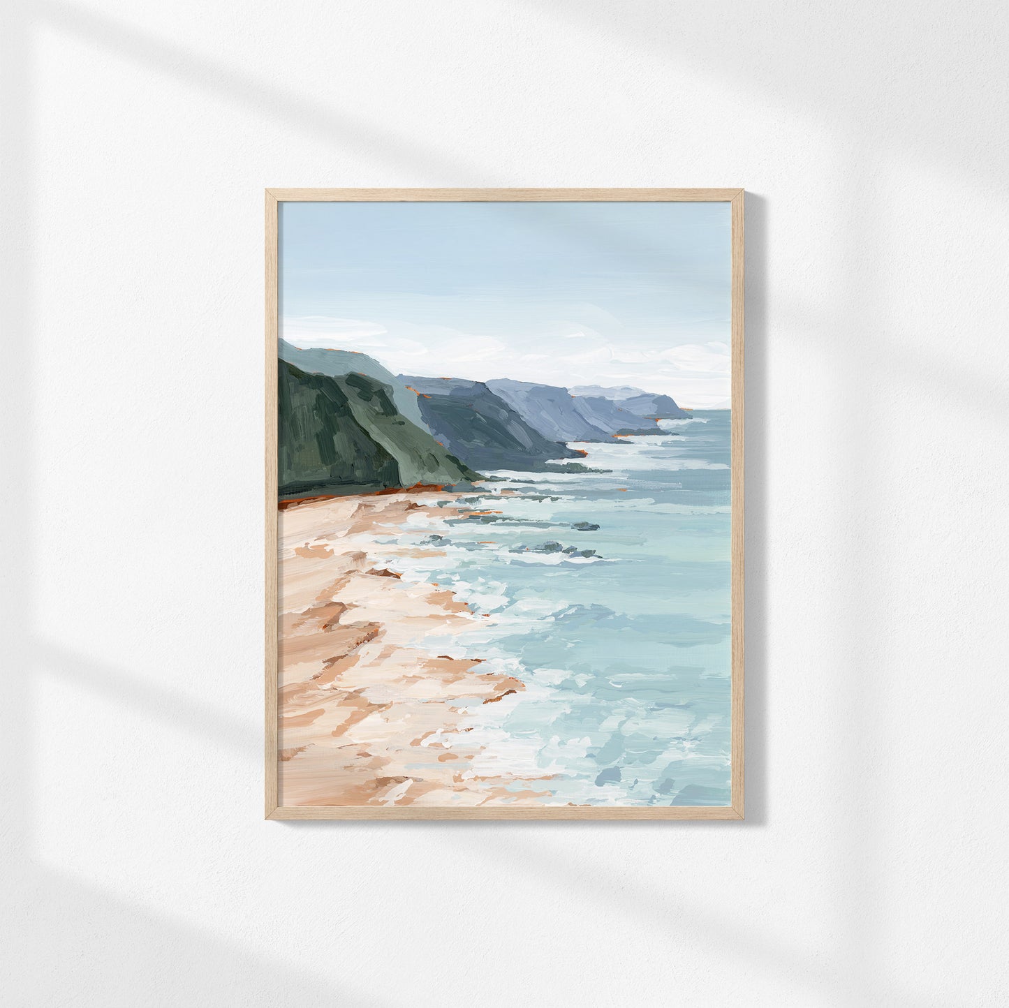 Kunstdruck „Zuhause im Tal“