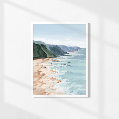 Kunstdruck „Zuhause im Tal“