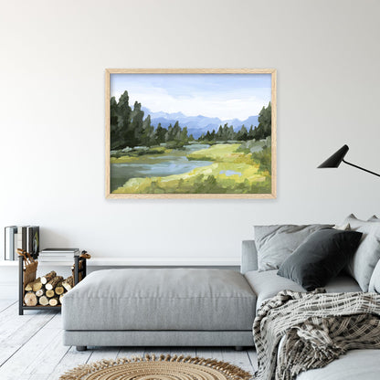 ’Canadian Rockies’ Art Print - Banff National Park Wall - alberta - Artwork