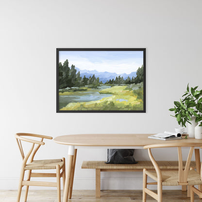 ’Canadian Rockies’ Art Print - Banff National Park Wall - alberta - Artwork
