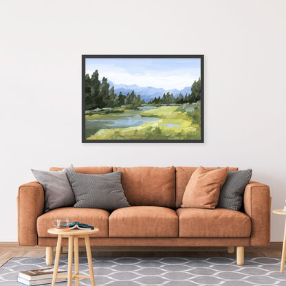 ’Canadian Rockies’ Art Print - Banff National Park Wall - alberta - Artwork