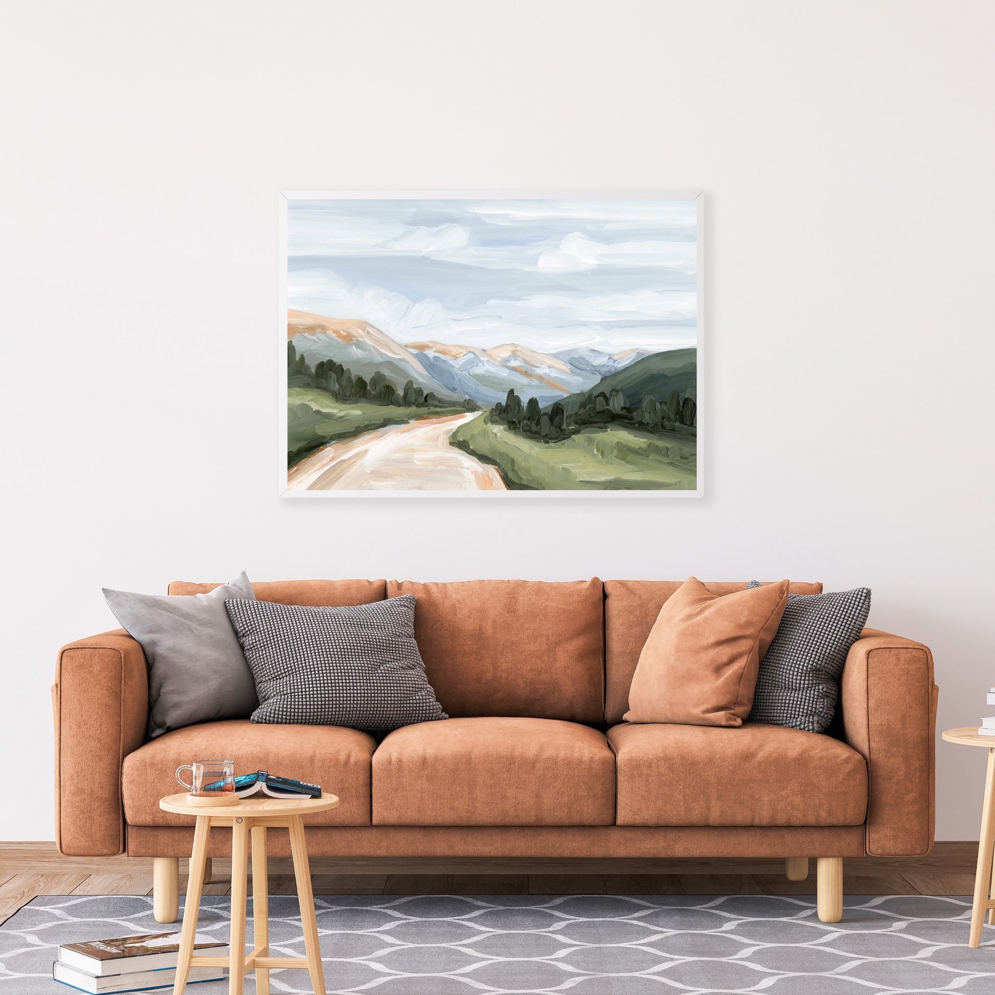 "Canyon Ridge Road I" Art Print - Katie Garrison Art