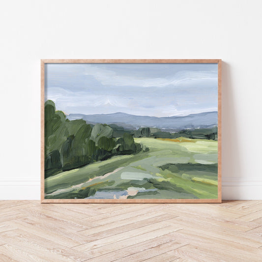 ’Castle Pines I’ Art Print - Colorado Golf Course Wall - castle pines - rock