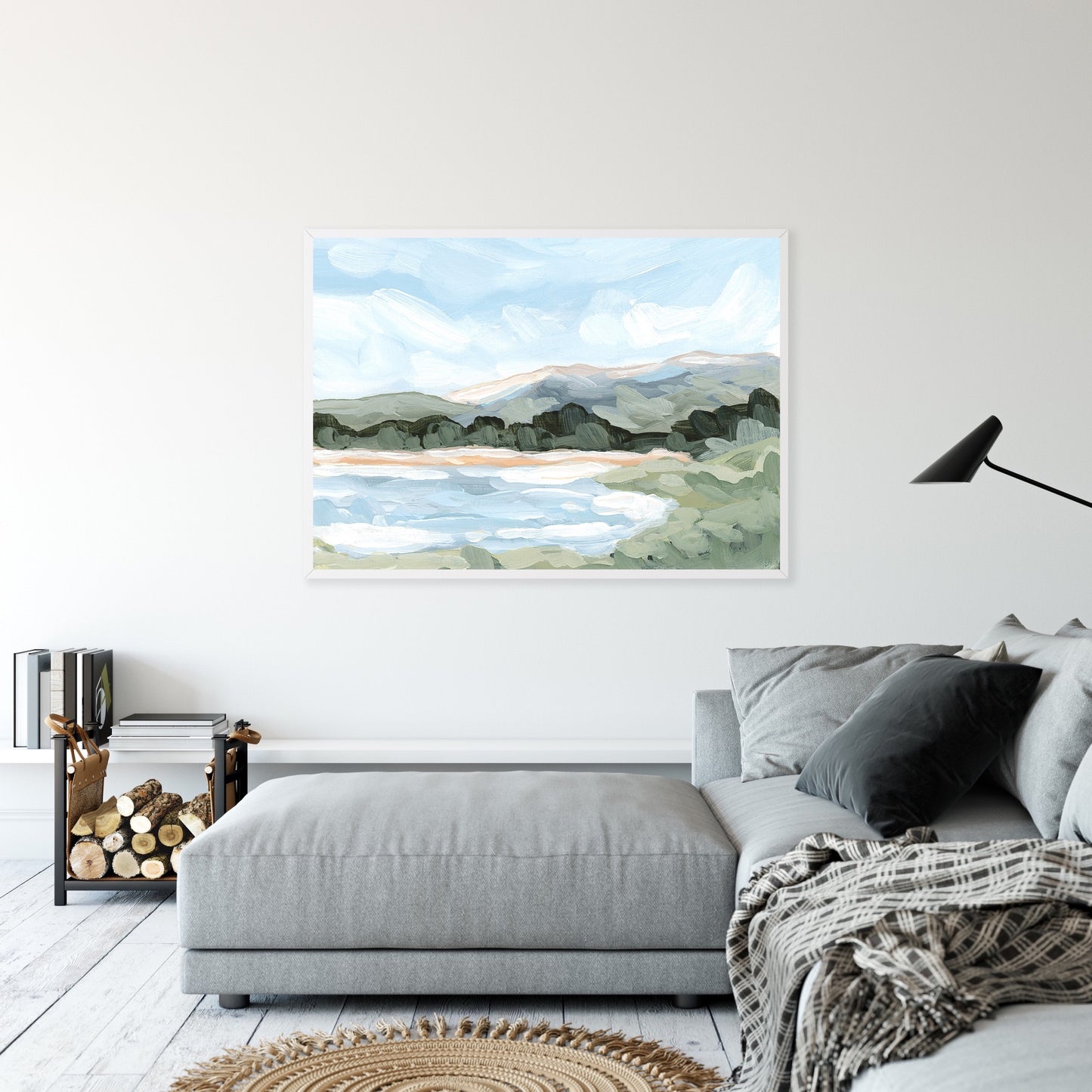 "Catamount Reservoir II" Art Print - Katie Garrison Art