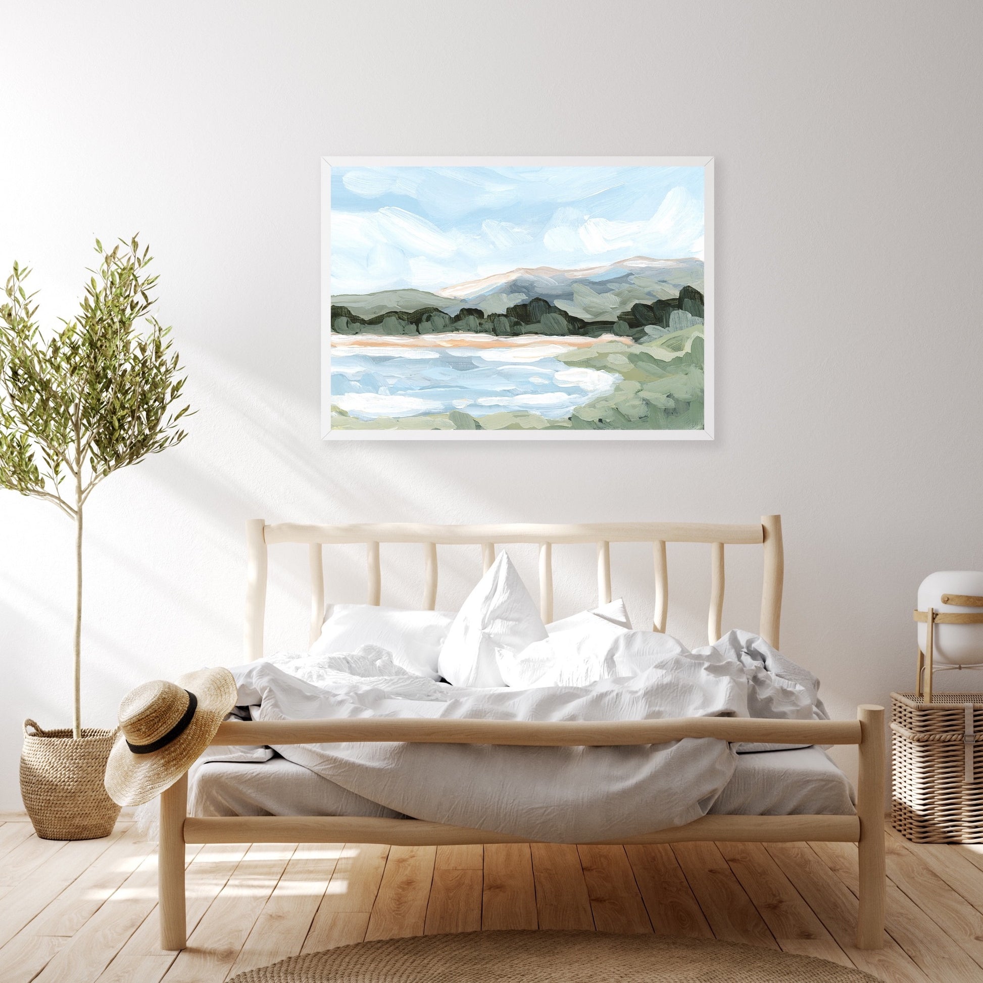 "Catamount Reservoir II" Art Print - Katie Garrison Art