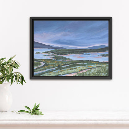 ’Changing Seasons’ Art Print - Stretched Canvas / 8x10 in / Black Frame - Silverthorne Colorado Mountain - Artwork