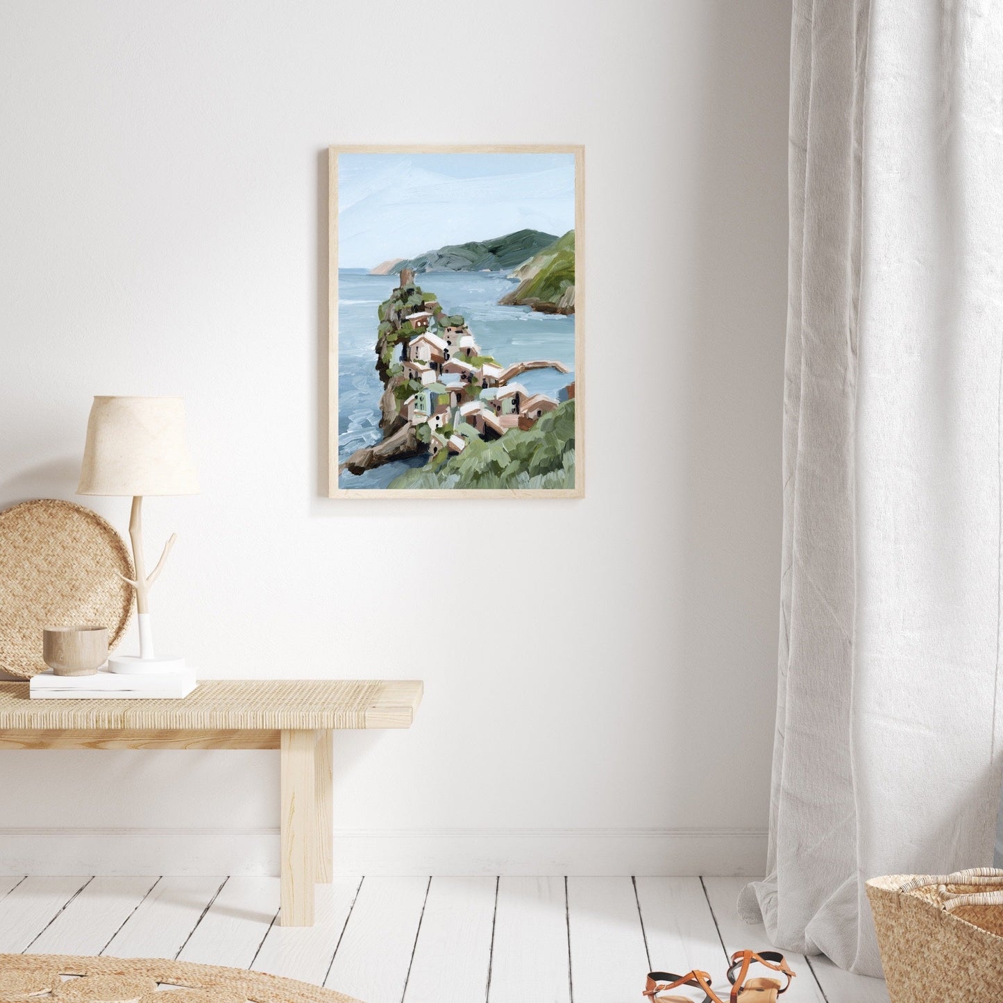 ’Cliffs of Vernazza’ Art Print - Cinque Terre Italy Wall - Terra - Coastal - Europe