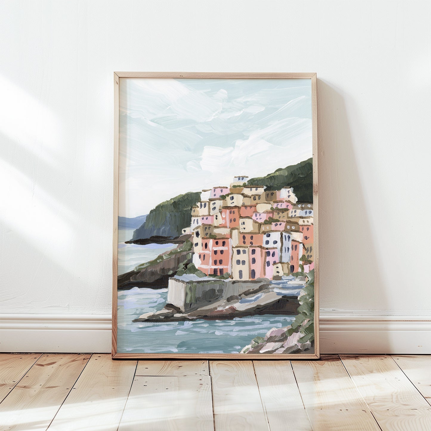 Estampe « Maison dans la vallée »