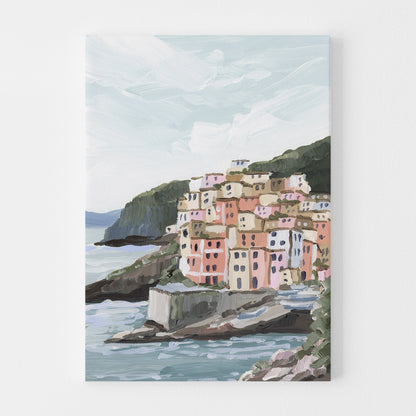 Estampe « Maison dans la vallée »