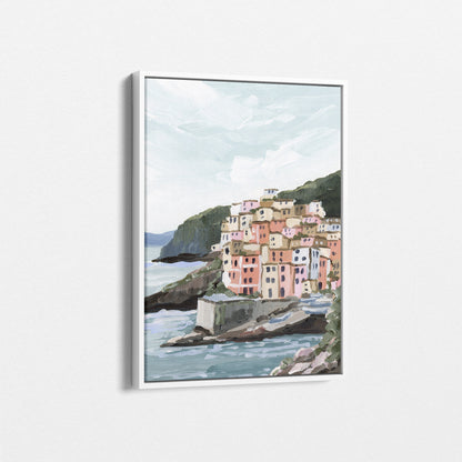 Estampe « Maison dans la vallée »
