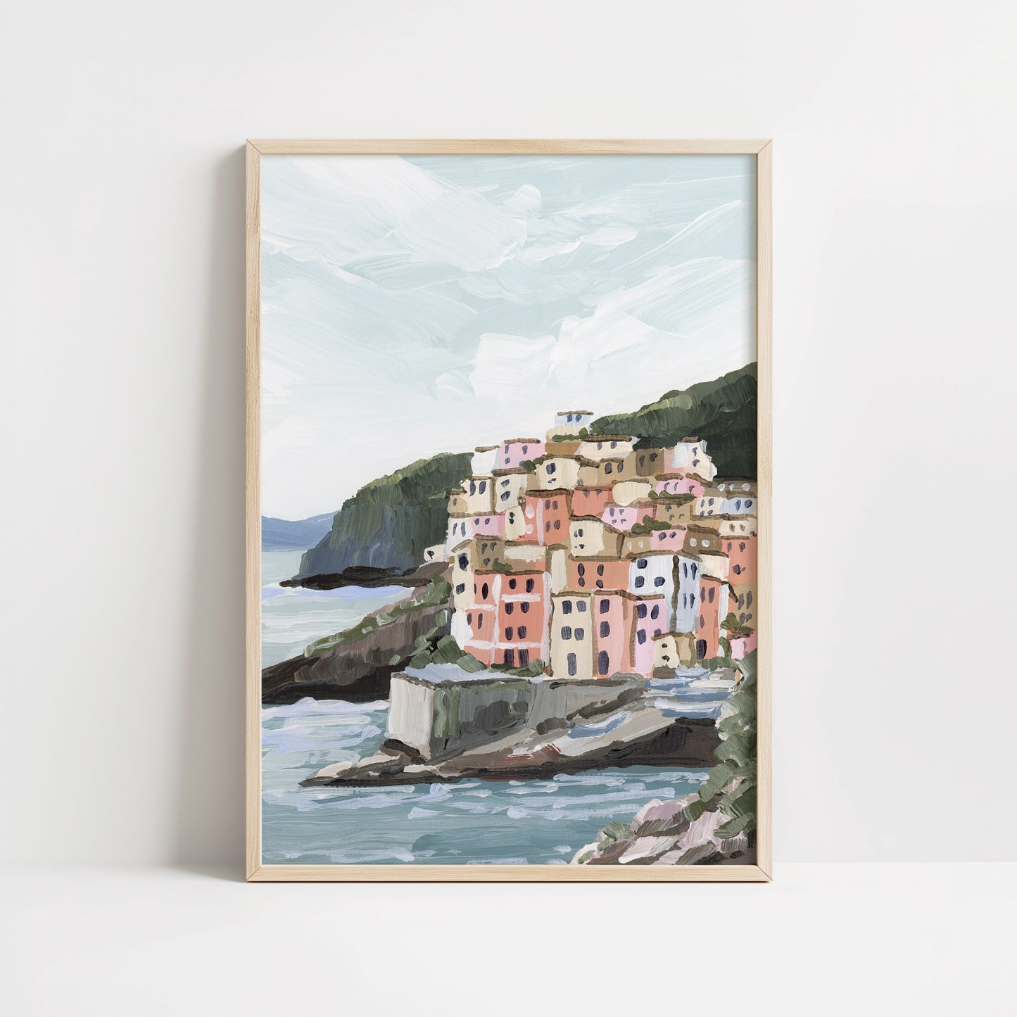 Estampe « Maison dans la vallée »