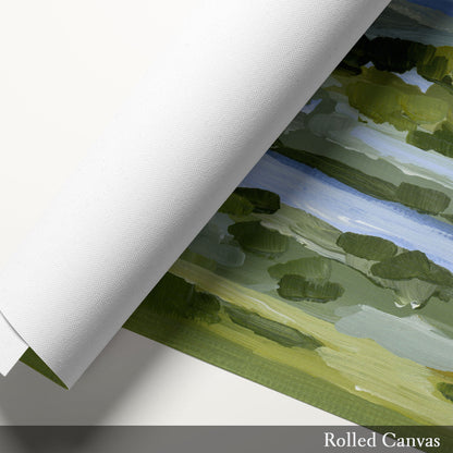 ’Colorado Summer’ Art Print - Vail Landscape Painting - Colorado - Eagle - Mountain