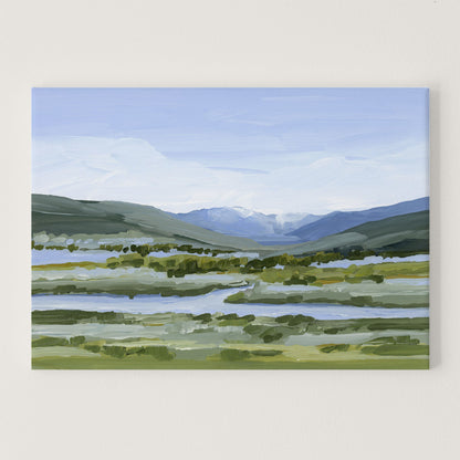 ’Colorado Summer’ Art Print - Stretched Canvas / 8x10 in / No Frame - Vail Landscape Painting - Colorado - Eagle