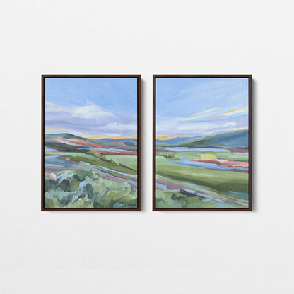 "Finding Home" Diptych Art Print || Set of 2