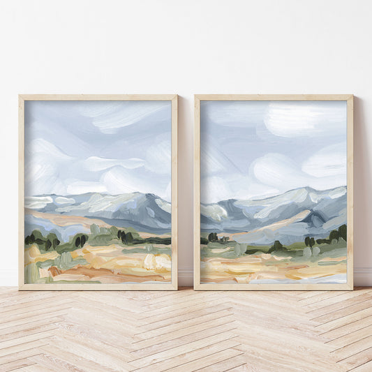 "Sedalia II" Diptych Art Print || Set of 2