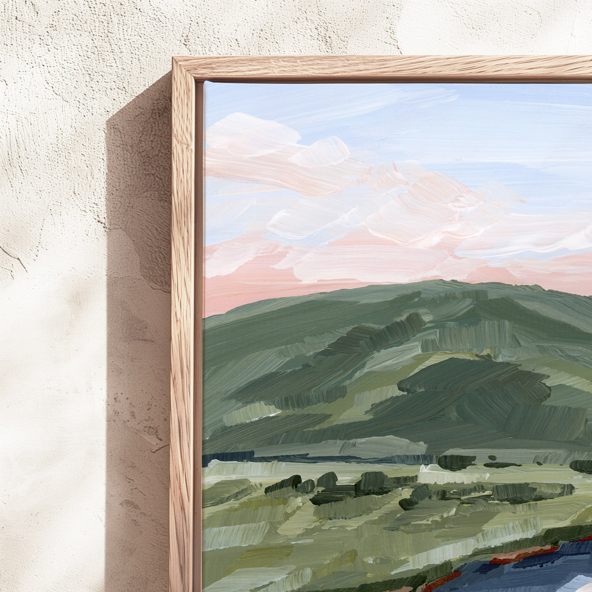 Kunstdruck „Zuhause im Tal“