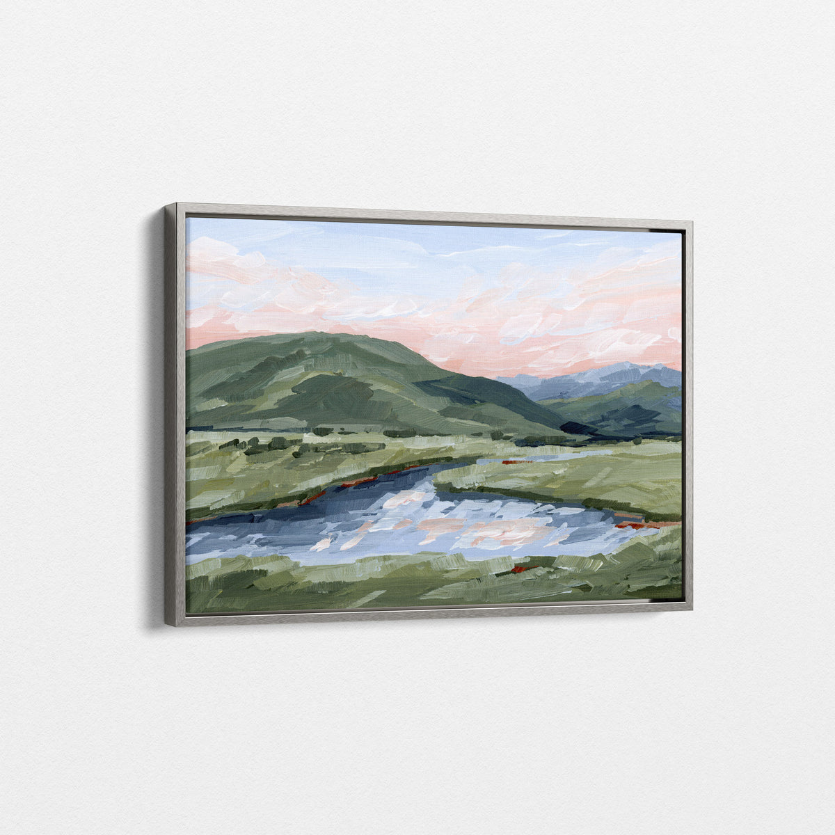 Kunstdruck „Zuhause im Tal“