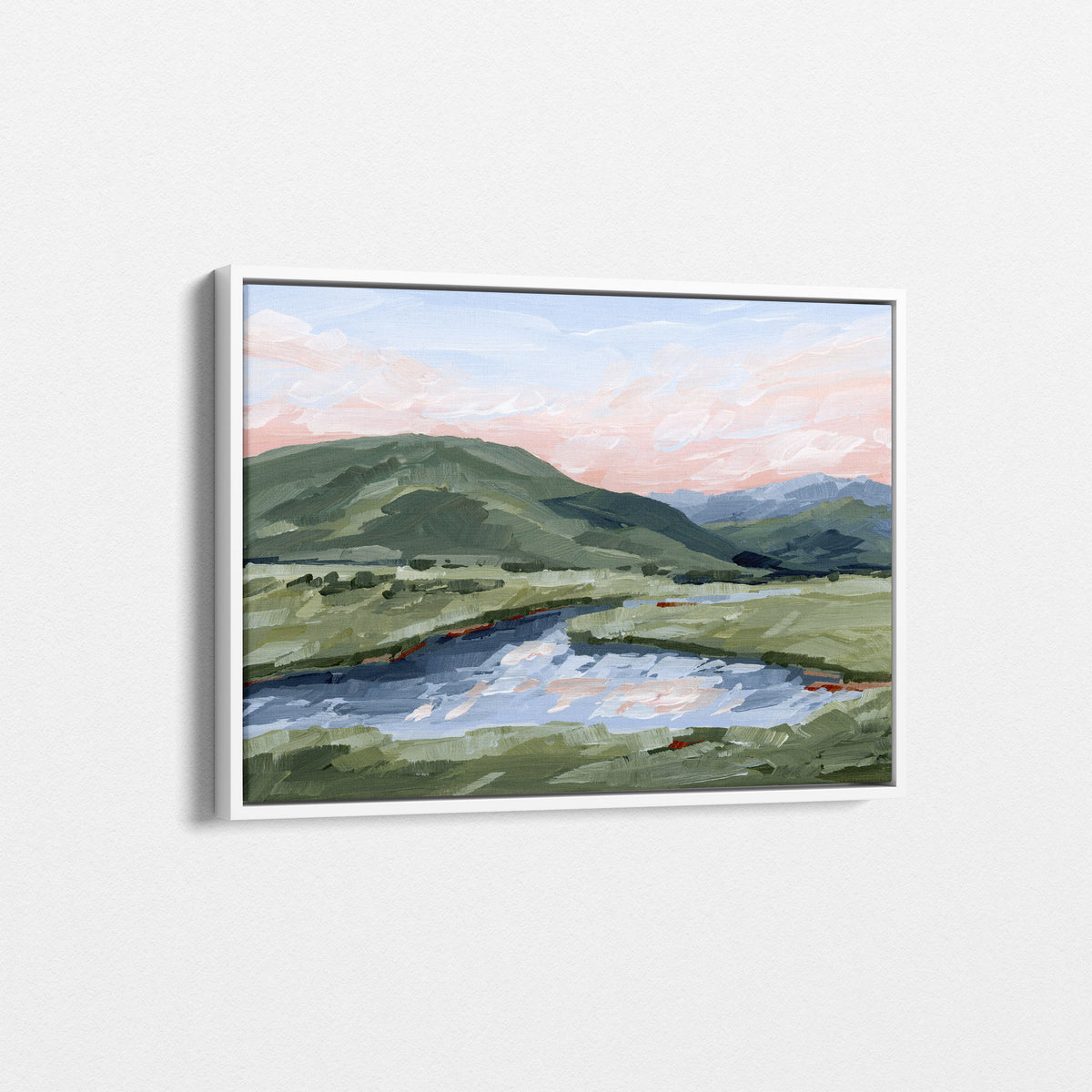 Kunstdruck „Zuhause im Tal“