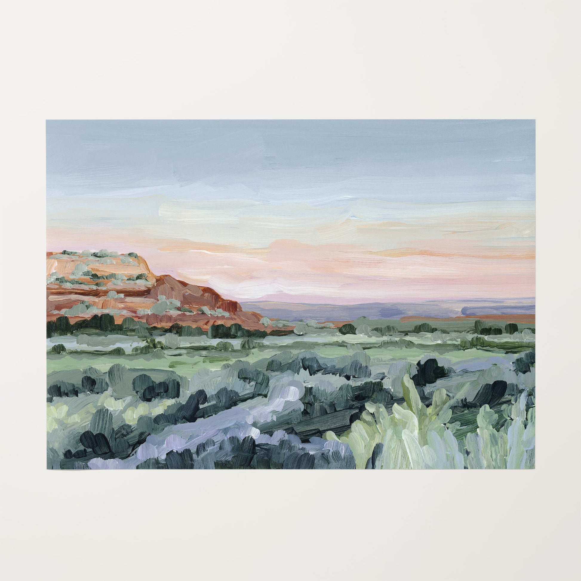 ’Edge of Utah’ Art Print - Rolled Canvas / 8x10 in / No Frame - Utah Desert Landscape Wall - Artwork - Kanab