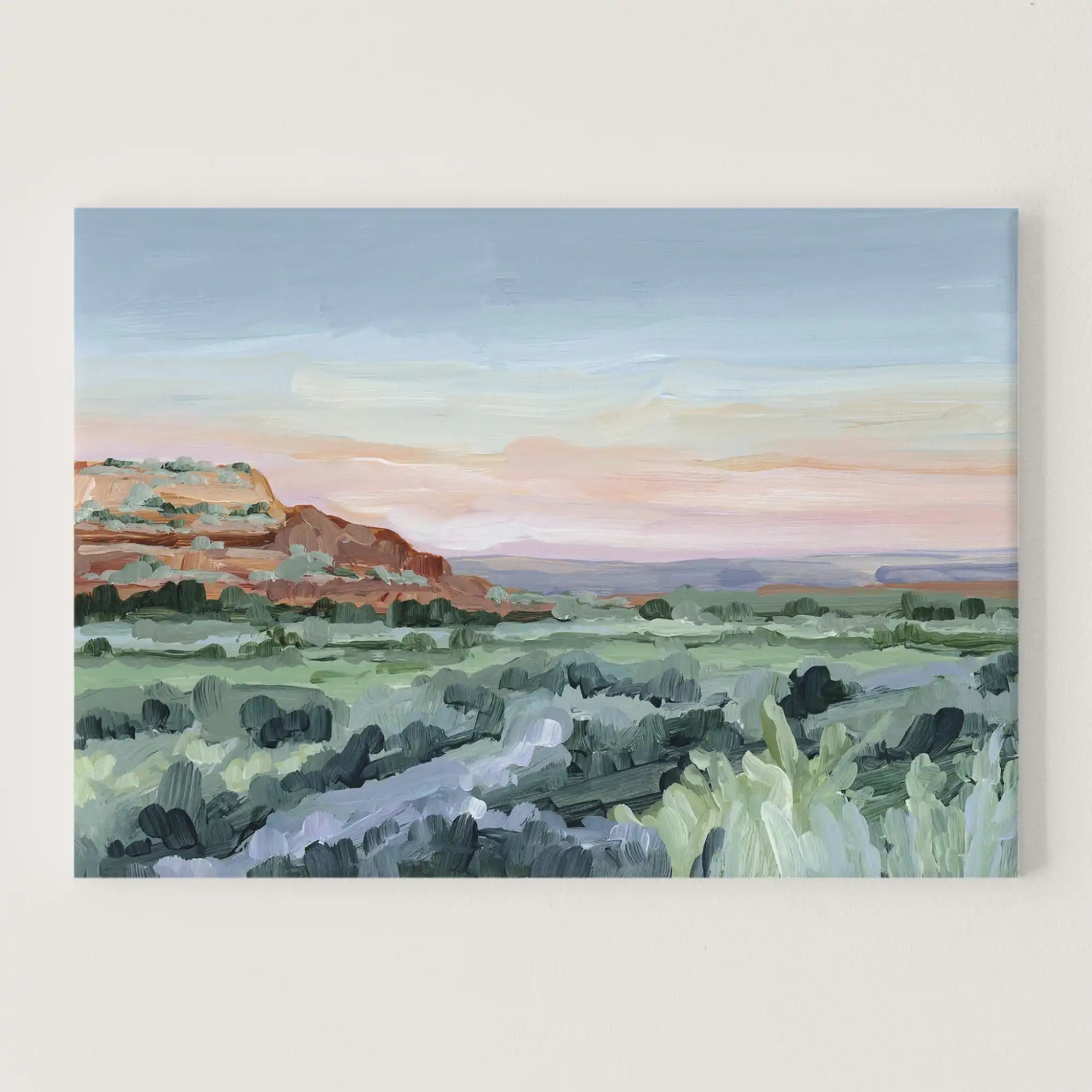 ’Edge of Utah’ Art Print - Stretched Canvas / 8x10 in / No Frame - Utah Desert Landscape Wall - Artwork - Kanab