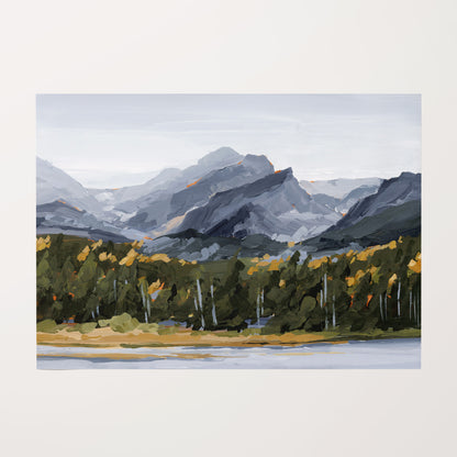 "Estes Park" Art Print