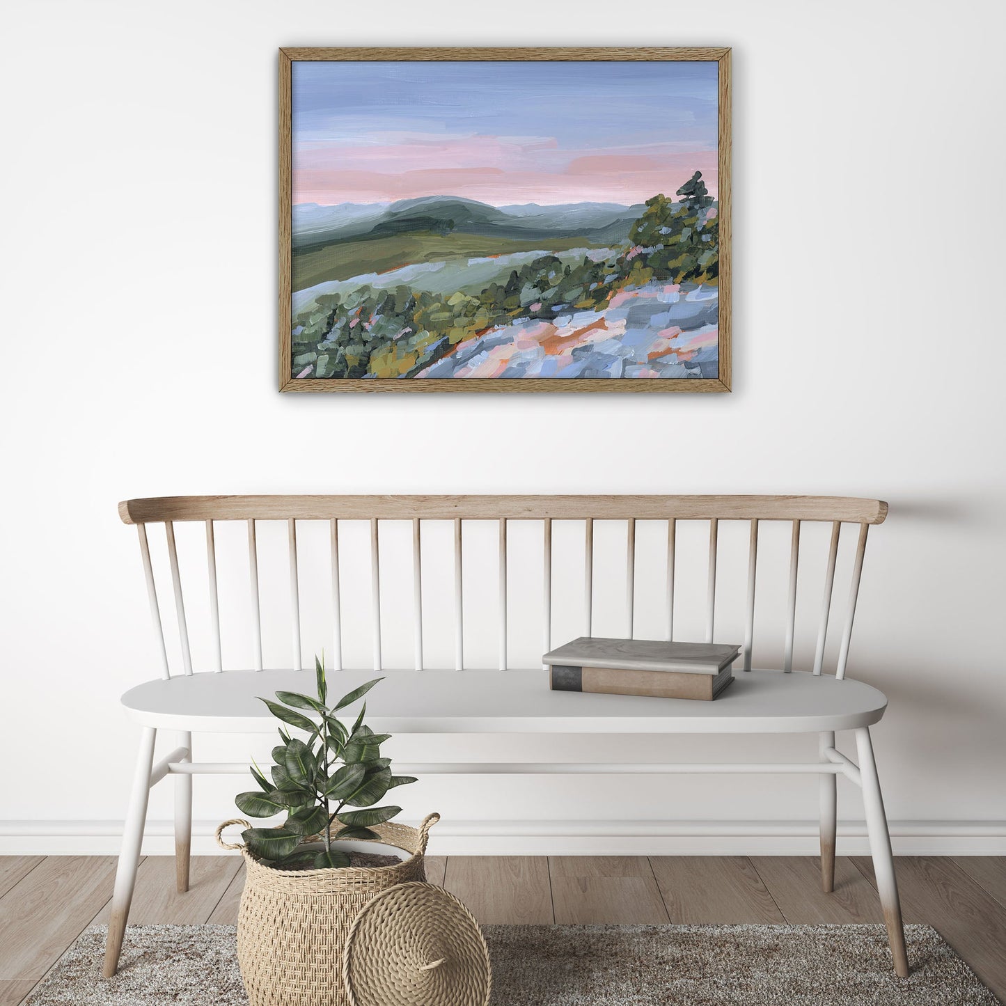 ’Fading Shadows’ Art Print - Blue Ridge Mountains Wall - ’Nightfall’ - Appalachian Trail - blue ridge - blueridge