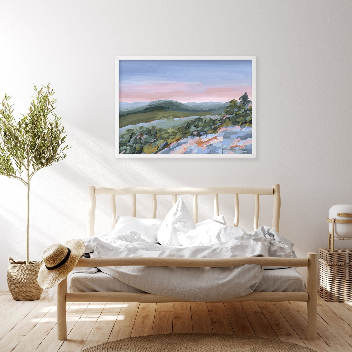 ’Fading Shadows’ Art Print - Blue Ridge Mountains Wall - ’Nightfall’ - Appalachian Trail - blue ridge - blueridge