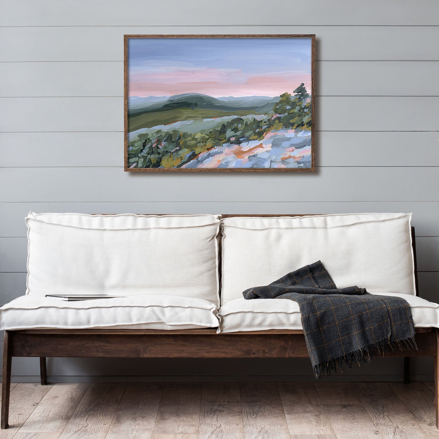 ’Fading Shadows’ Art Print - Blue Ridge Mountains Wall - ’Nightfall’ - Appalachian Trail - blue ridge - blueridge