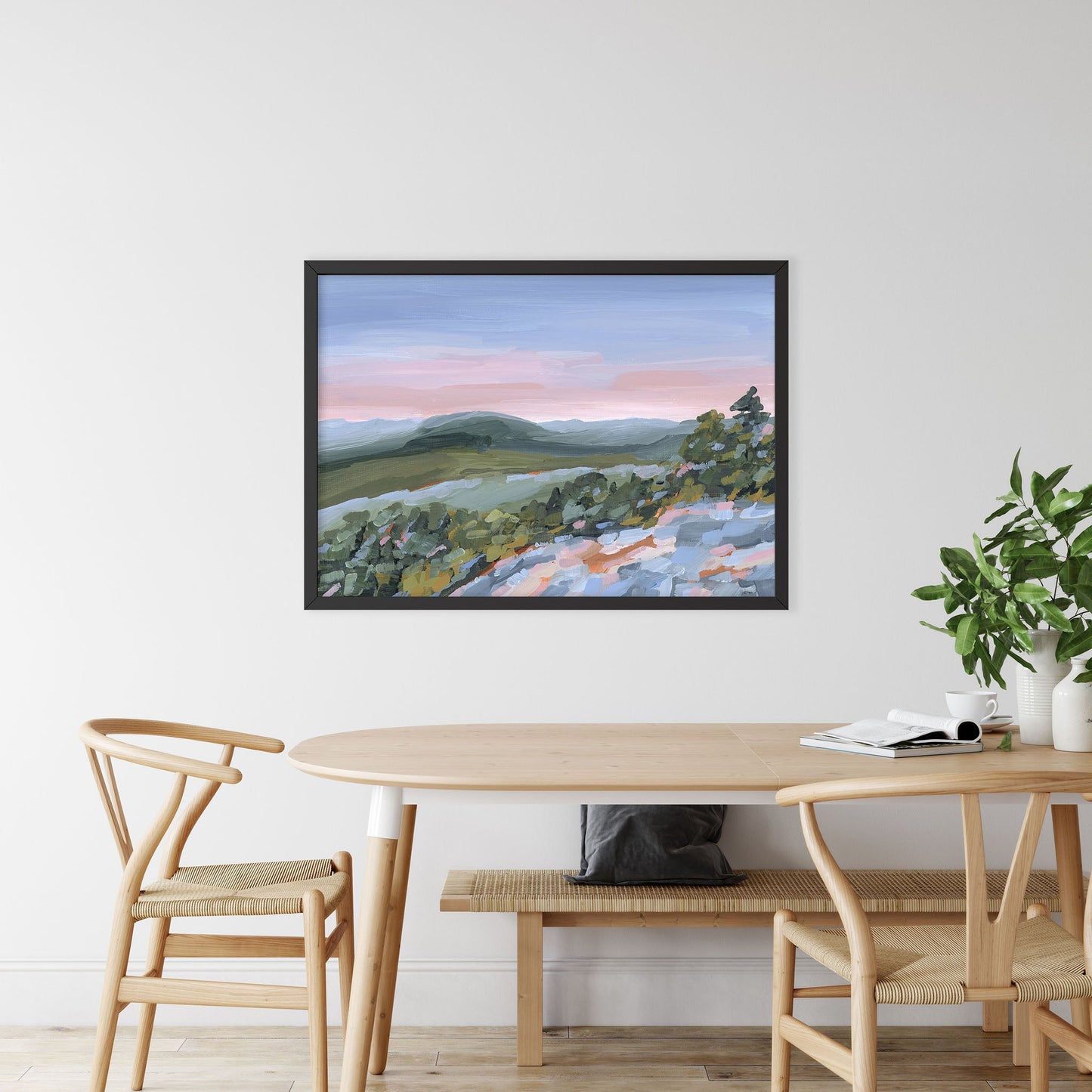 ’Fading Shadows’ Art Print - Blue Ridge Mountains Wall - ’Nightfall’ - Appalachian Trail - blue ridge - blueridge