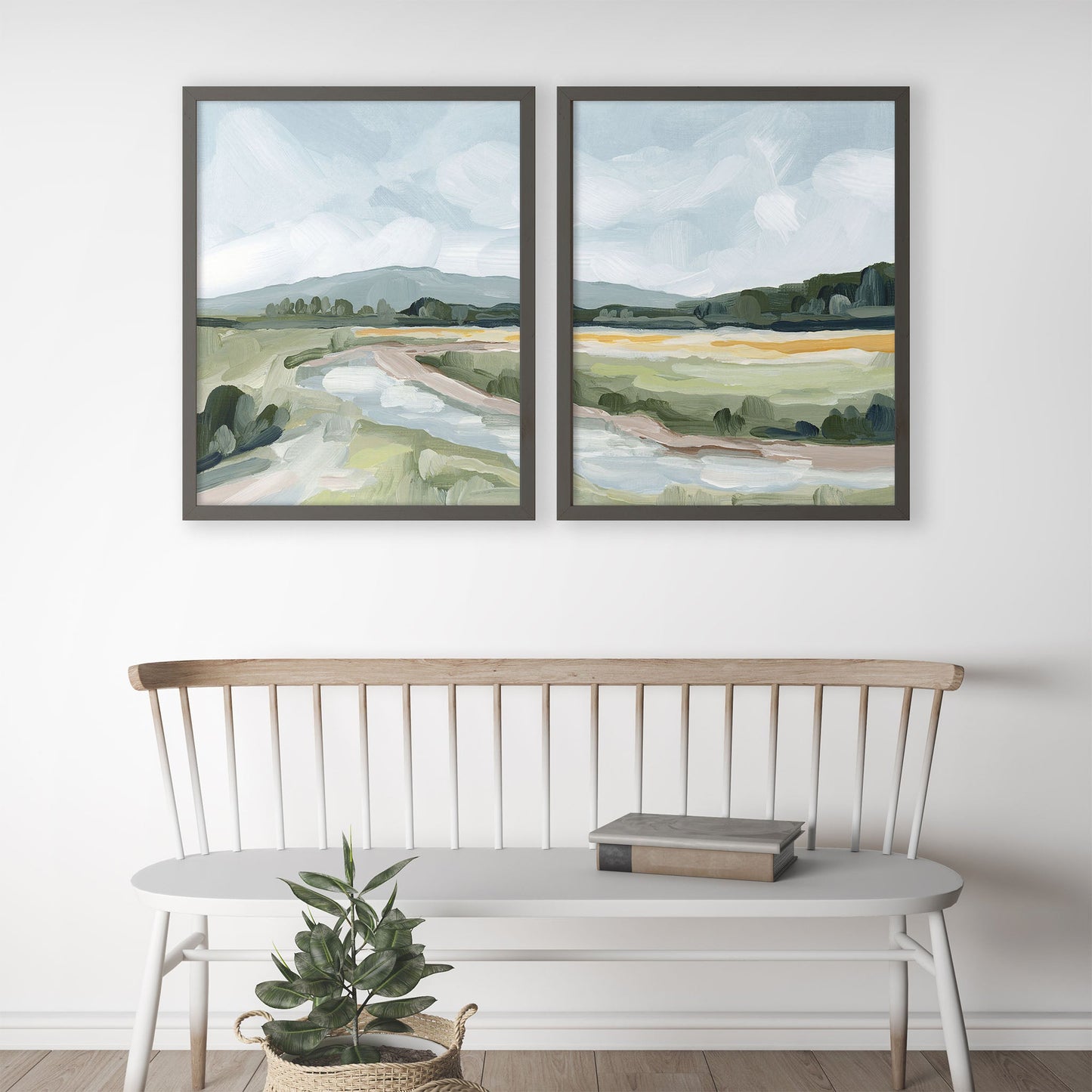 ’Favorite Place I’ Diptych Art Print || Set of 2 - abstract - Artwork - Colorado