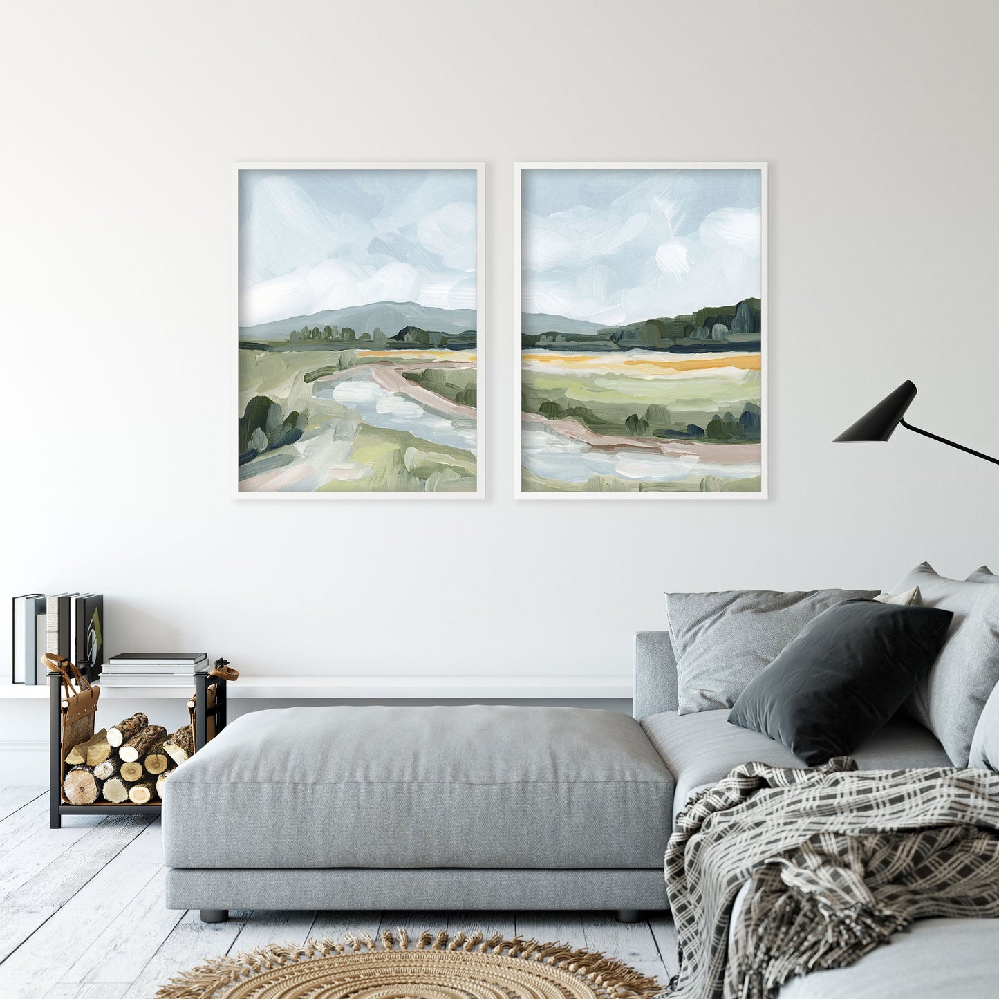 ’Favorite Place I’ Diptych Art Print || Set of 2 - abstract - Artwork - Colorado