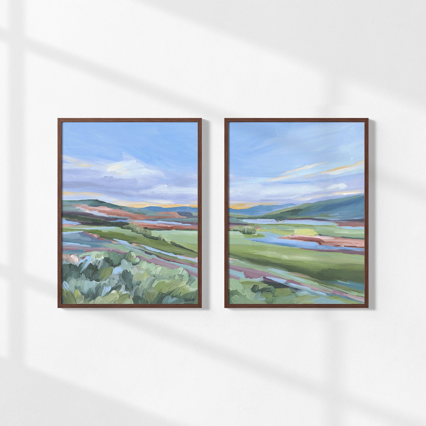 "Finding Home" Diptych Art Print || Set of 2