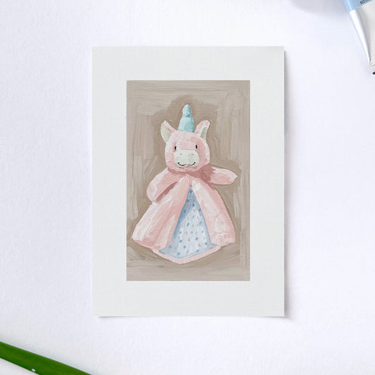 Maßgefertigtes Originalgemälde im Format 5x7