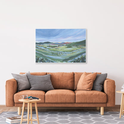 ’From Loveland’ Art Print - Colorado Mountain Artwork - Landscape - Loveland