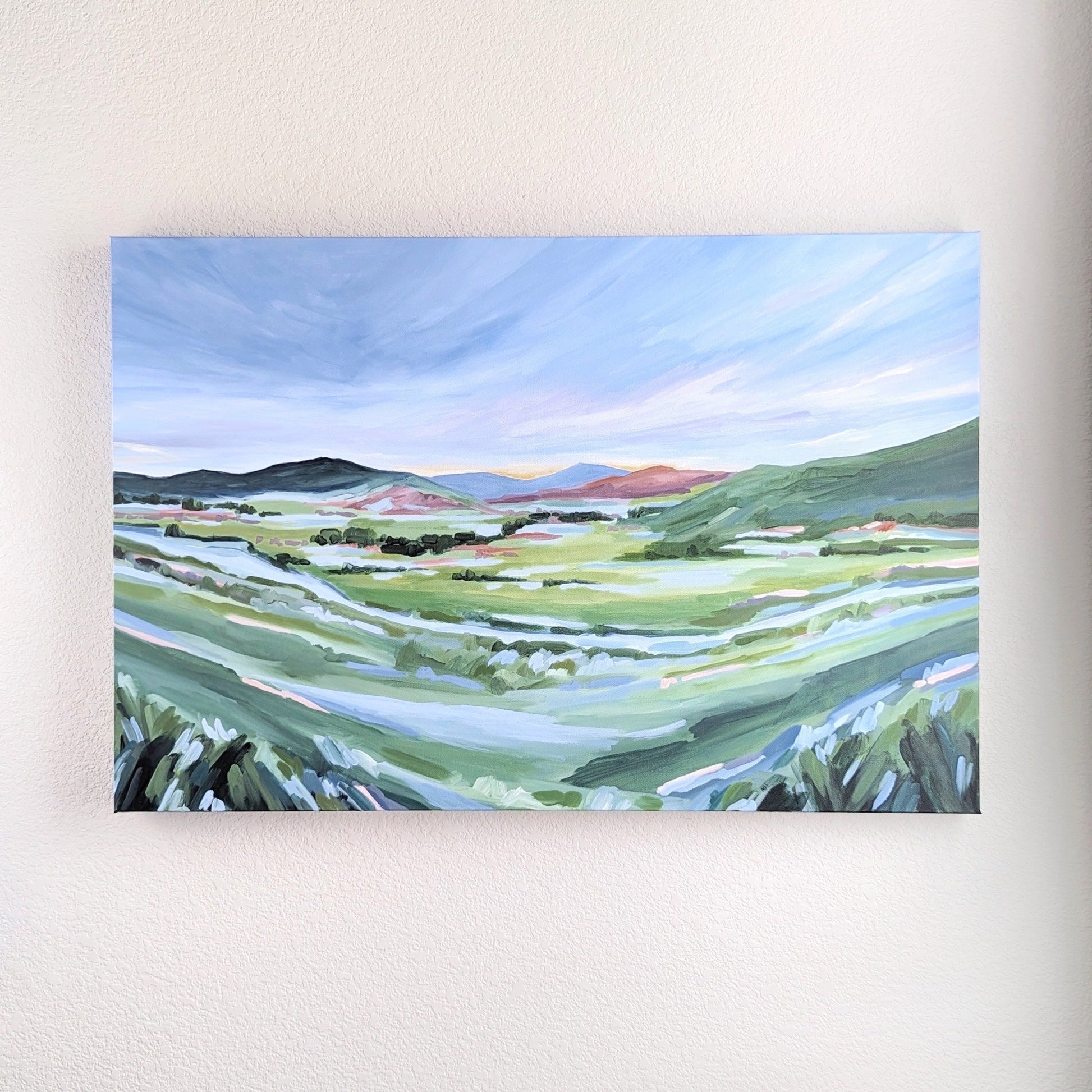 ’From Loveland’ Original Painting || 24x36 - Colorado Landscape - abstract - Acrylic - Artwork