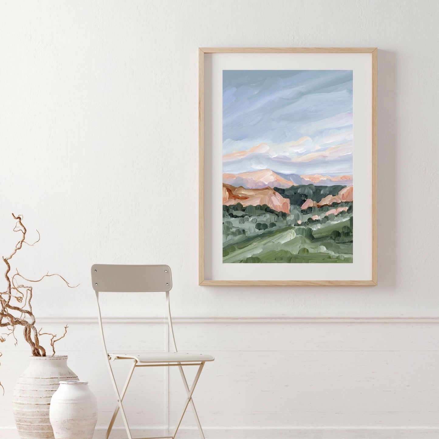 ’Garden at Twilight’ Art Print - Colorado Springs Landscape - Artwork - Garden of the Gods