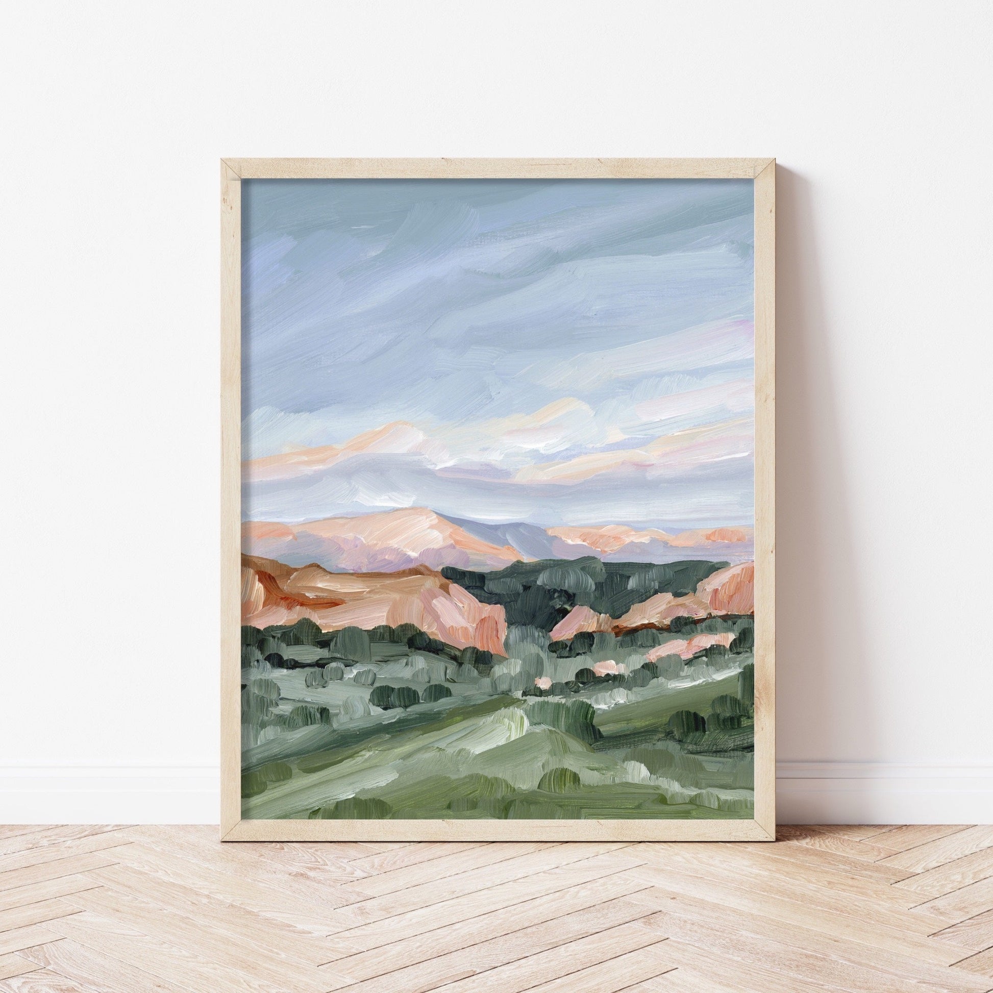 ’Garden at Twilight’ Art Print - Colorado Springs Landscape - Artwork - Garden of the Gods