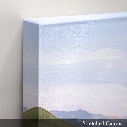 Kunstdruck „Zuhause im Tal“