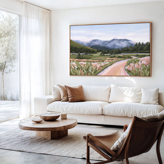 "Good Views" Art Print